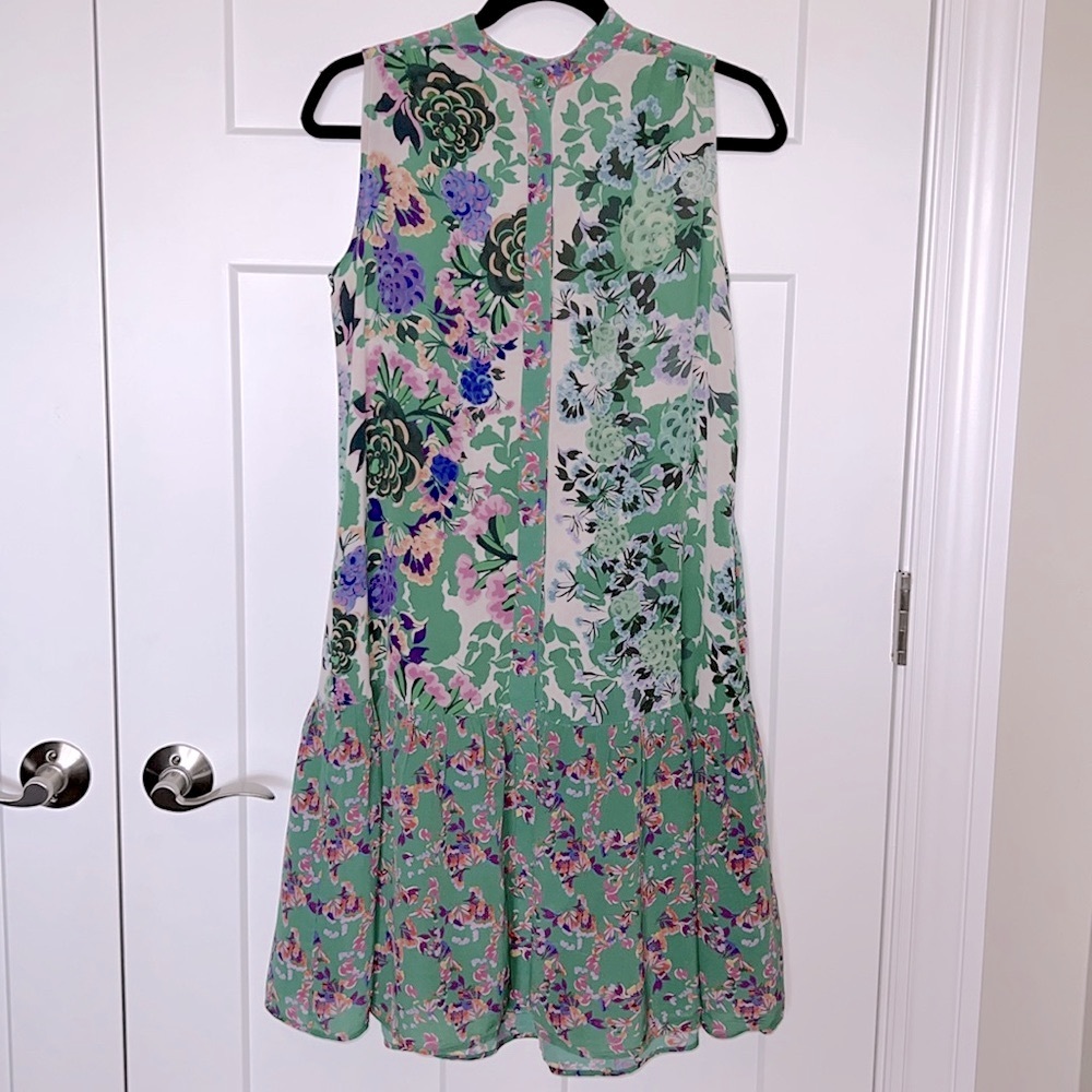 Saloni Tilly Drop Waist Dress - Rosemeadow - Picture 2 of 5